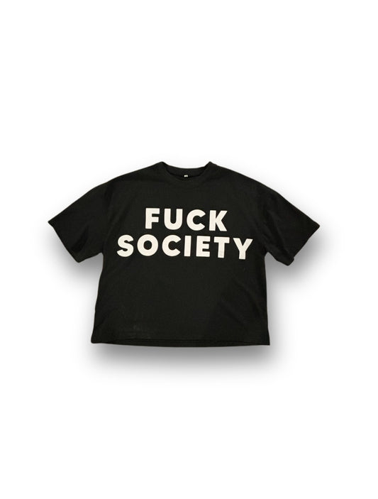 FUCK SOCIETY TEE (Black)